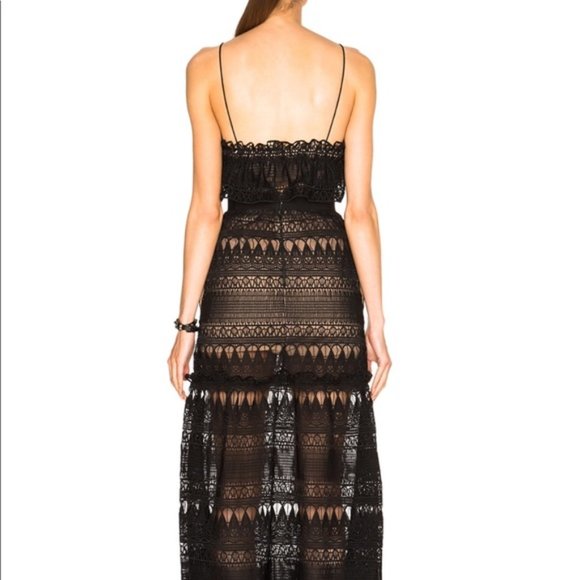 Self-Portrait Teardrop Lace Guipure gown - Picture 3 of 6